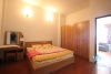 One bedroom apartment with big balcony for rent in Yen Phu, Tay Ho, Ha Noi